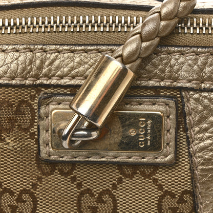 Gucci Monogram Medium Bella Tote Gold 12 of 17