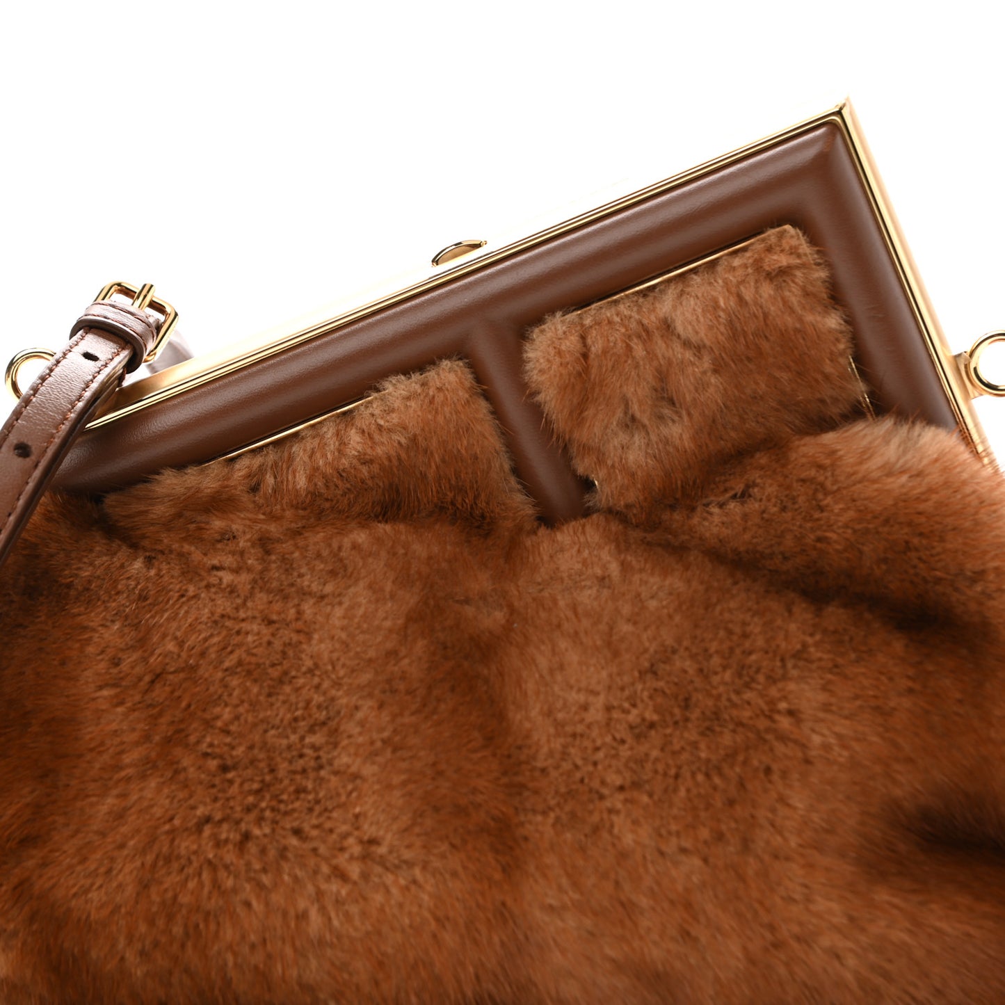 Mink Nappa Small Fendi First Naturale
