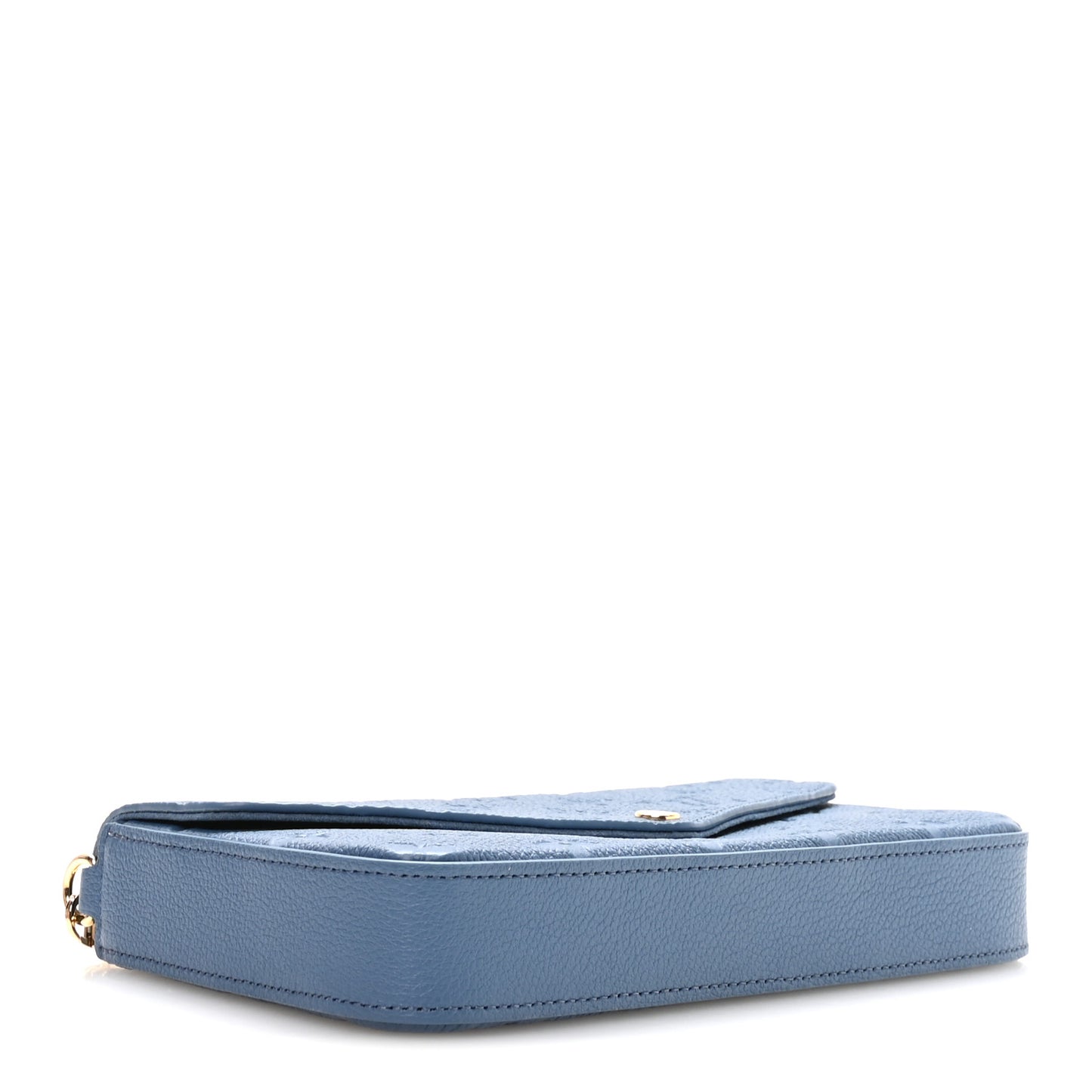 Empreinte Pochette Felicie Chain Wallet Blue Jean