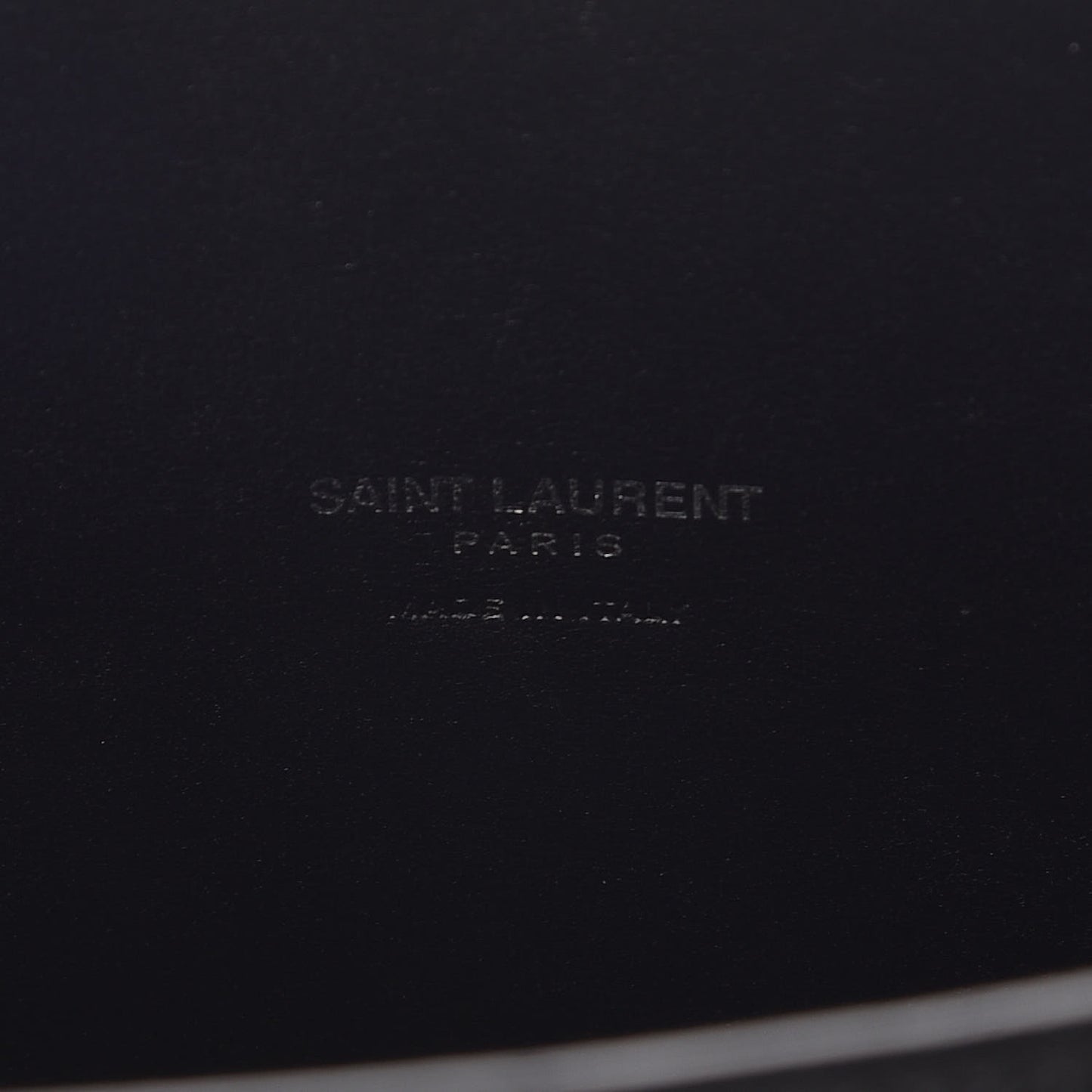 Grained Calfskin Baby Sac De Jour Black