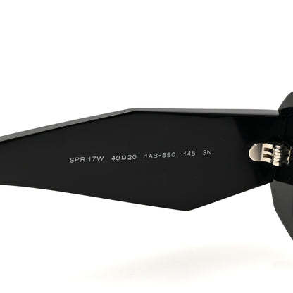 Prada Acetate Symbole Sunglasses SPR 17W Black 5 of 8