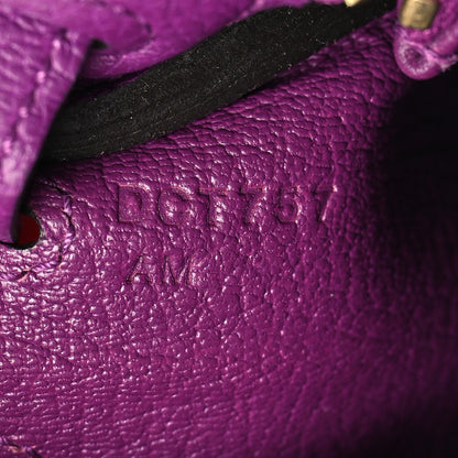 Hermes Togo Horseshoe Kelly Retourne 25 Anemone 7 of 13