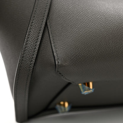 Celine Grained Calfskin Mini Belt Bag Grey 10 of 10