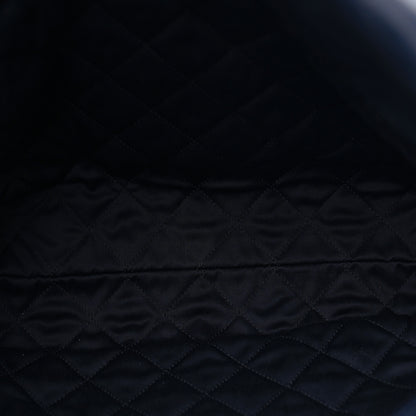 Chanel Shiny Calfskin Quilted Small Chanel 22 Navy 5 of 10