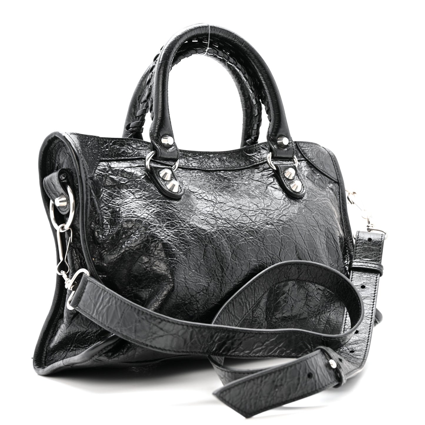 Agneau Arena Silver Hardware Small Le City Black