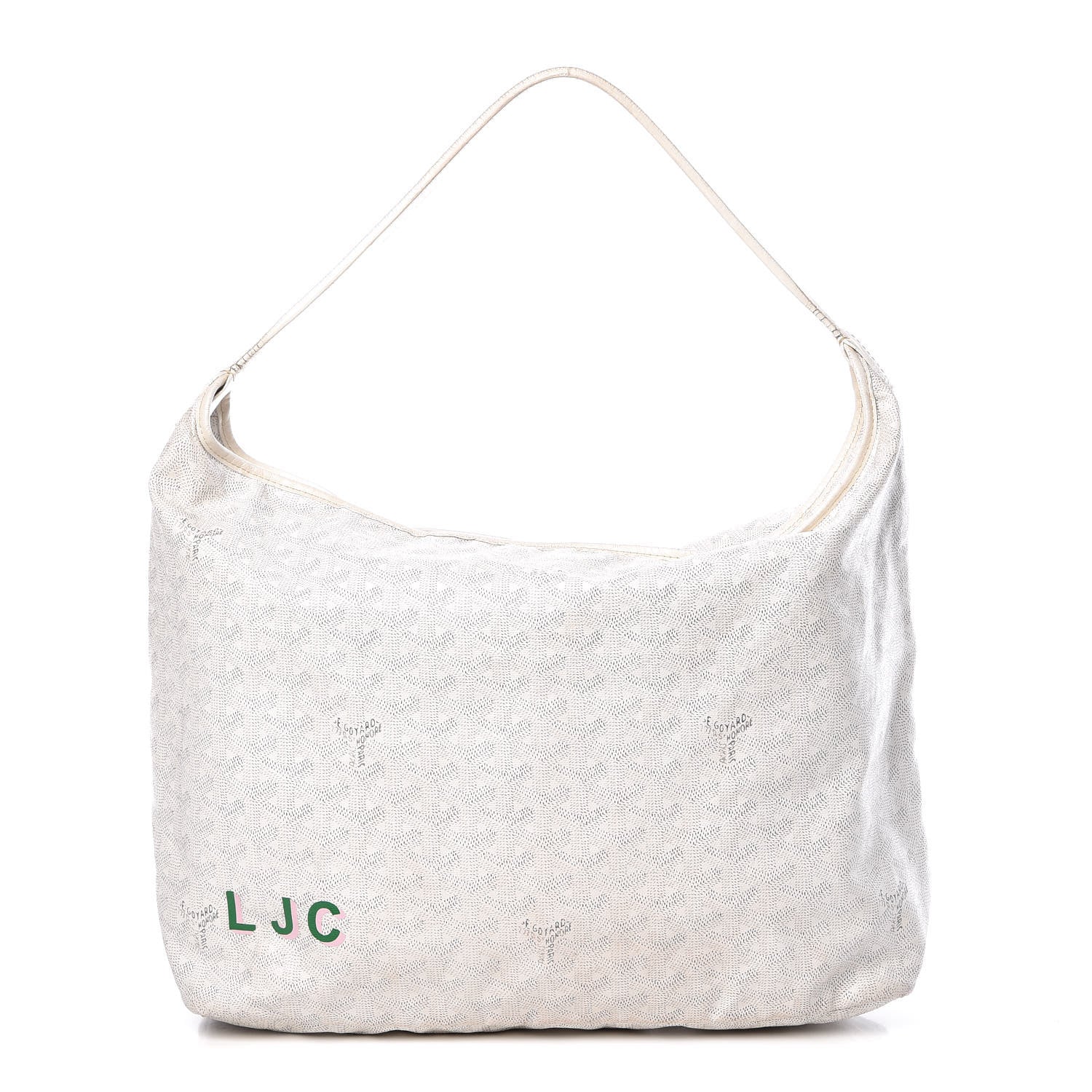 Goyard Goyardine Fidji Zip Hobo White 1 of 21