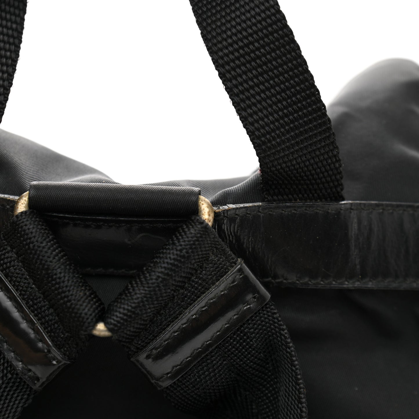 Nylon Vela Medium Backpack Black