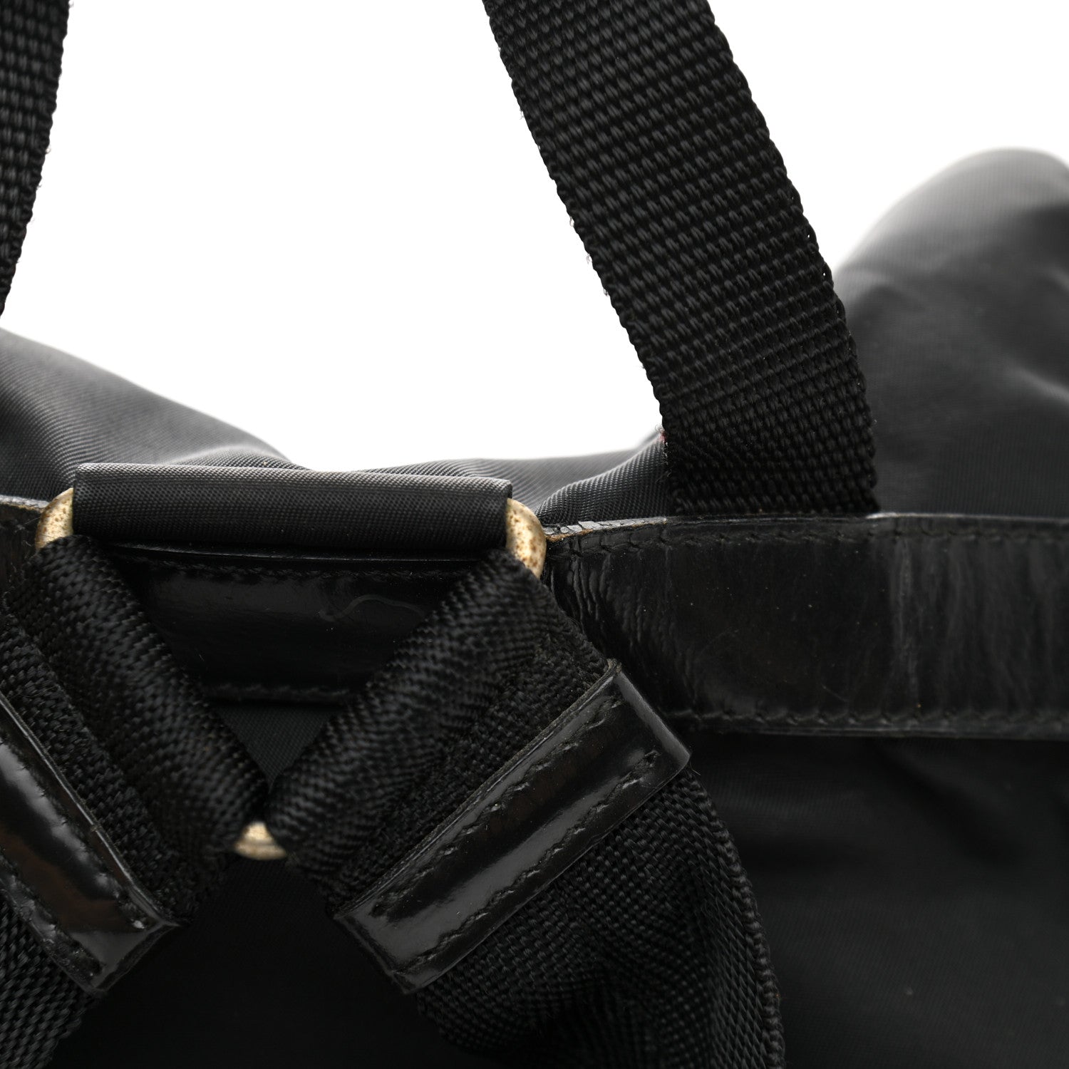 Prada Nylon Vela Medium Backpack Black 14 of 14
