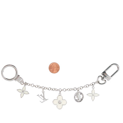 Louis Vuitton Fleur d'Epi Bag Charm Chain Ivory 2 of 5
