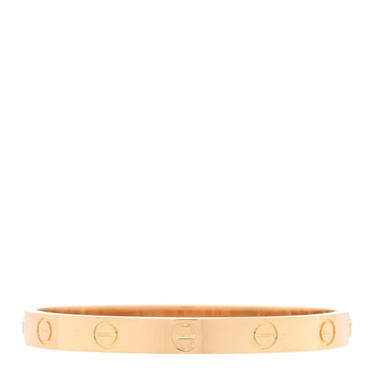 Cartier 18K Yellow Gold LOVE Bracelet 15 2 of 9