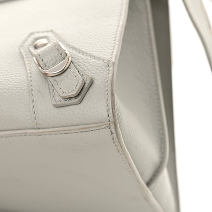 Balenciaga Grained Calfskin Silver Hardware Neo Classic City Light Grey 12 of 13