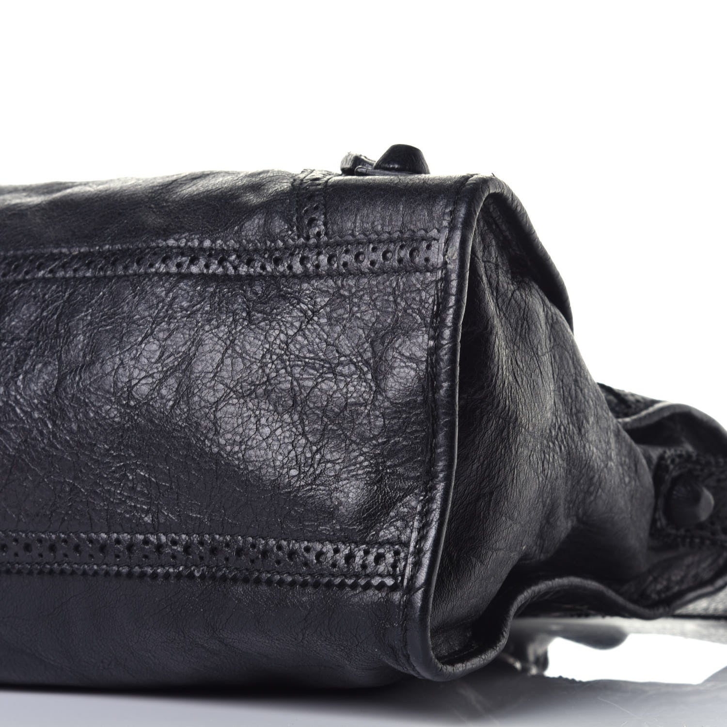 Balenciaga Agneau Giant Brogues Hardware City Black 10 of 10