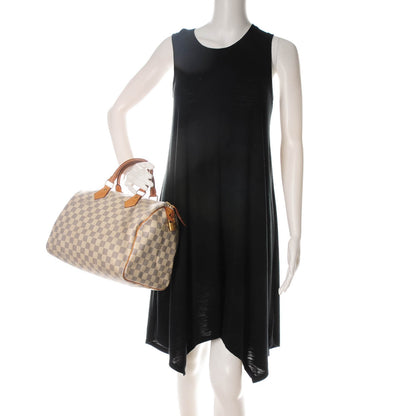 Louis Vuitton Damier Azur Speedy 30 2 of 9