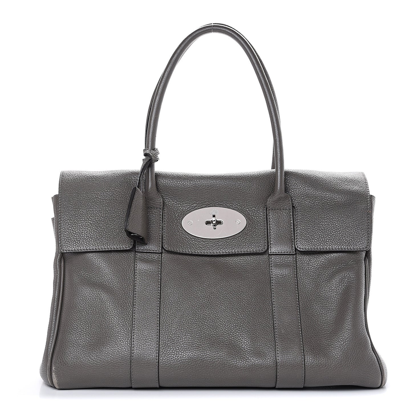 Classic Grain Calfskin Bayswater Mole Grey