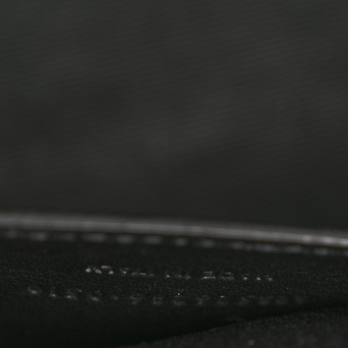 Grain De Poudre Textured Mixed Matelasse Triquilt Small Monogram Satchel Black