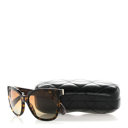 Chanel Acetate Quilted Polarized Butterfly CC Sunglasses 5288-Q Tortoise 11 of 11