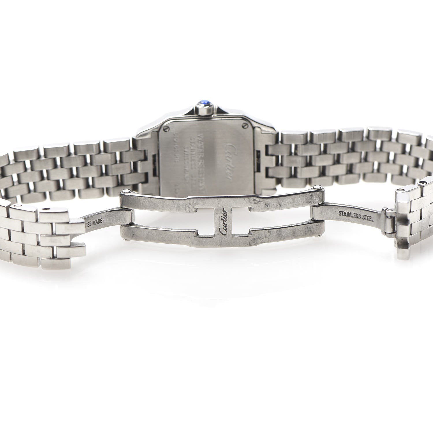 Cartier Stainless Steel 20mm Santos Demoiselle Quartz Watch 8 of 8