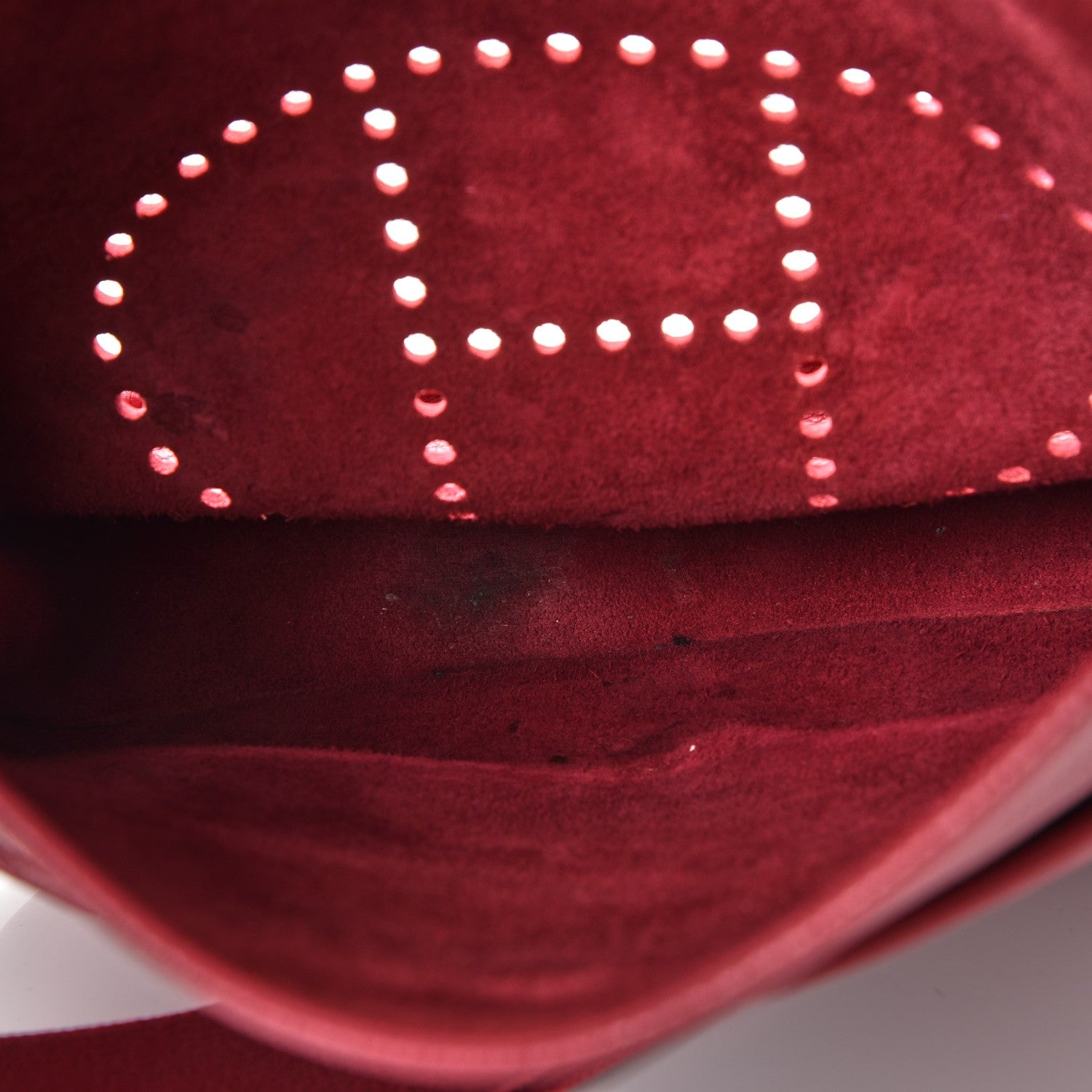 Hermes Taurillon Clemence Evelyne III PM Rubis 8 of 15
