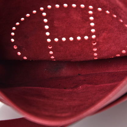 Hermes Taurillon Clemence Evelyne III PM Rubis 8 of 15