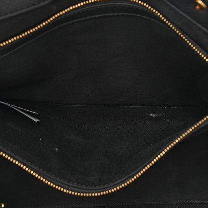 Versace Grained Calfskin Small La Medusa Tote Bag Black 5 of 16