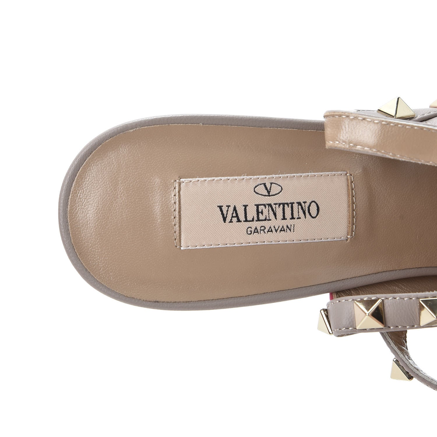 Valentino Garavani Patent Nappa Rockstud Ankle Strap 100mm Pumps 40 Shadow Pink Poudre 7 of 10