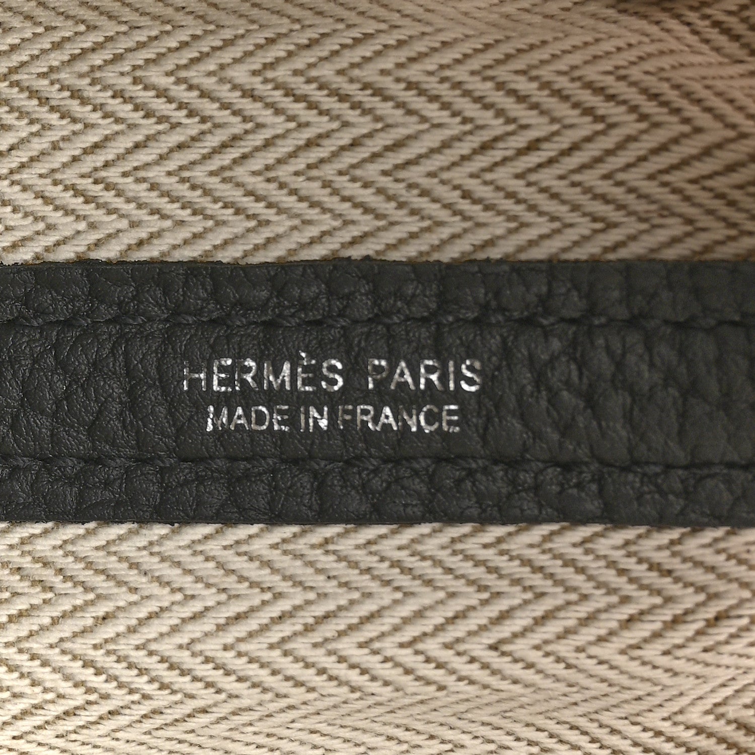 Hermes Negonda Garden Party 30 TPM Black 6 of 10