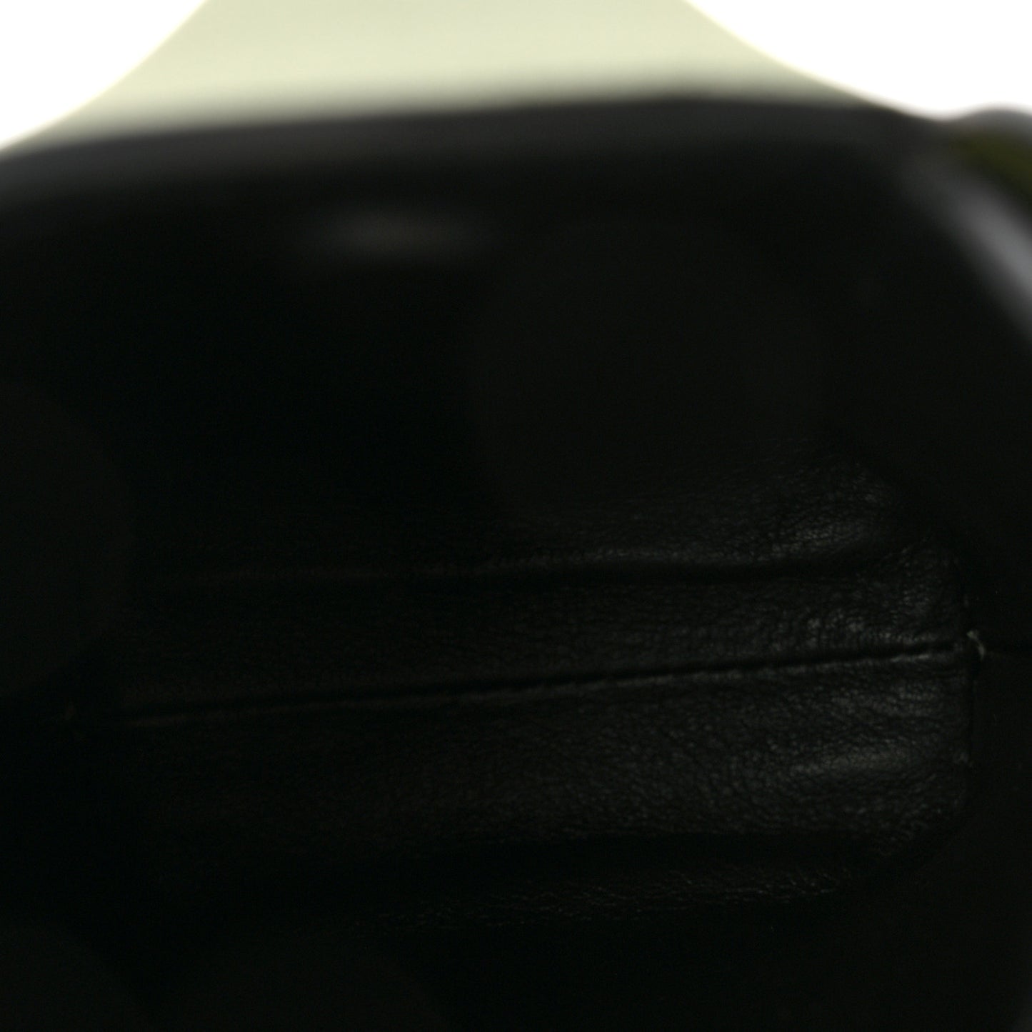 Calfskin Elephant Pouch Crossbody Bag Avocado