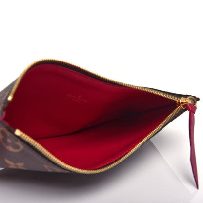 Louis Vuitton Monogram Felicie Chain Wallet Zippered Insert Fuchsia 5 of 9