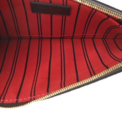 Louis Vuitton Damier Ebene Neverfull MM GM Pochette 5 of 6