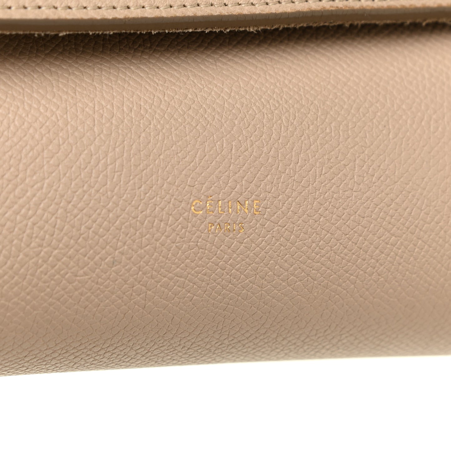 Grained Calfskin Mini Belt Bag Light Taupe