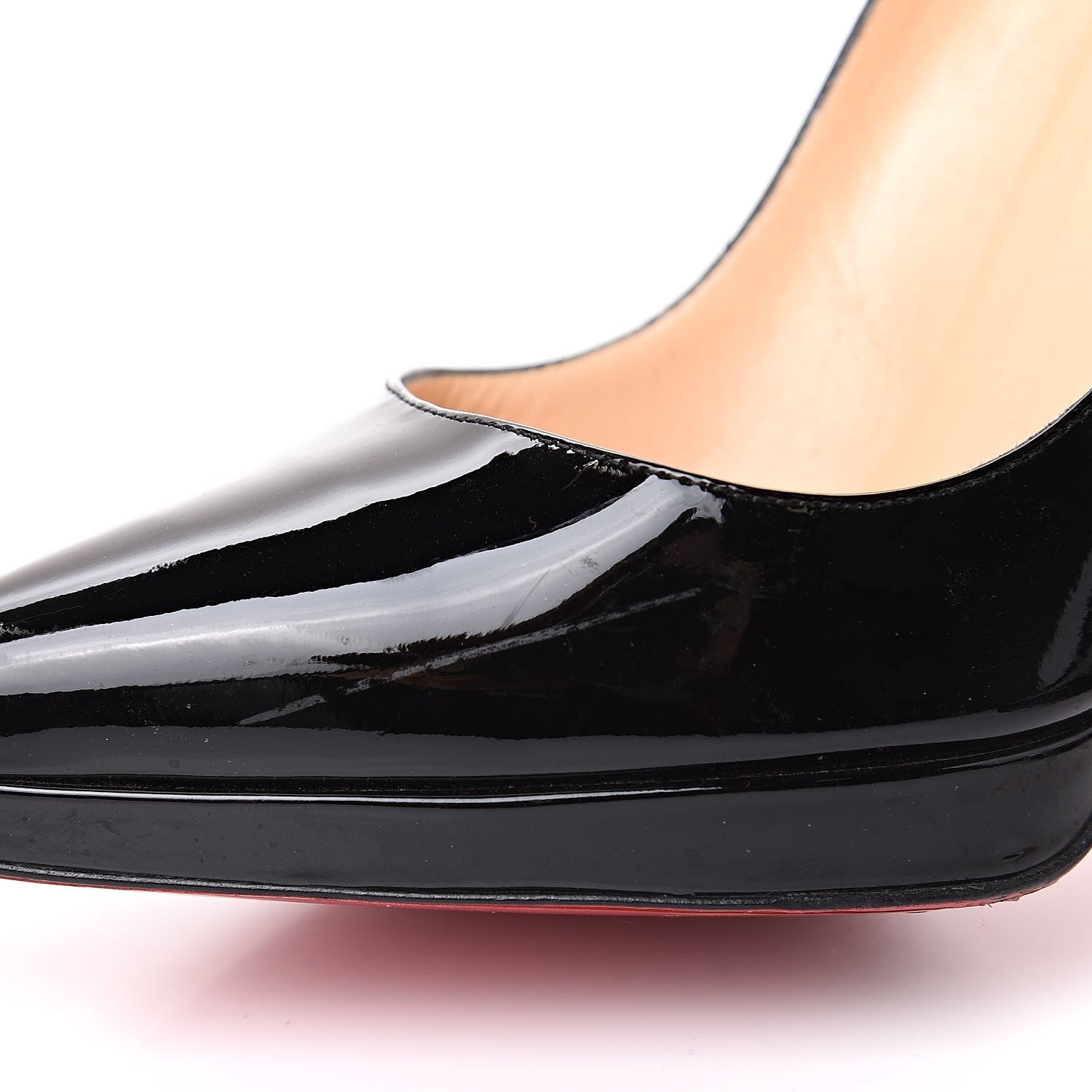 Christian Louboutin Patent Pigalle Plato 120 Pumps 37.5 Black 8 of 11