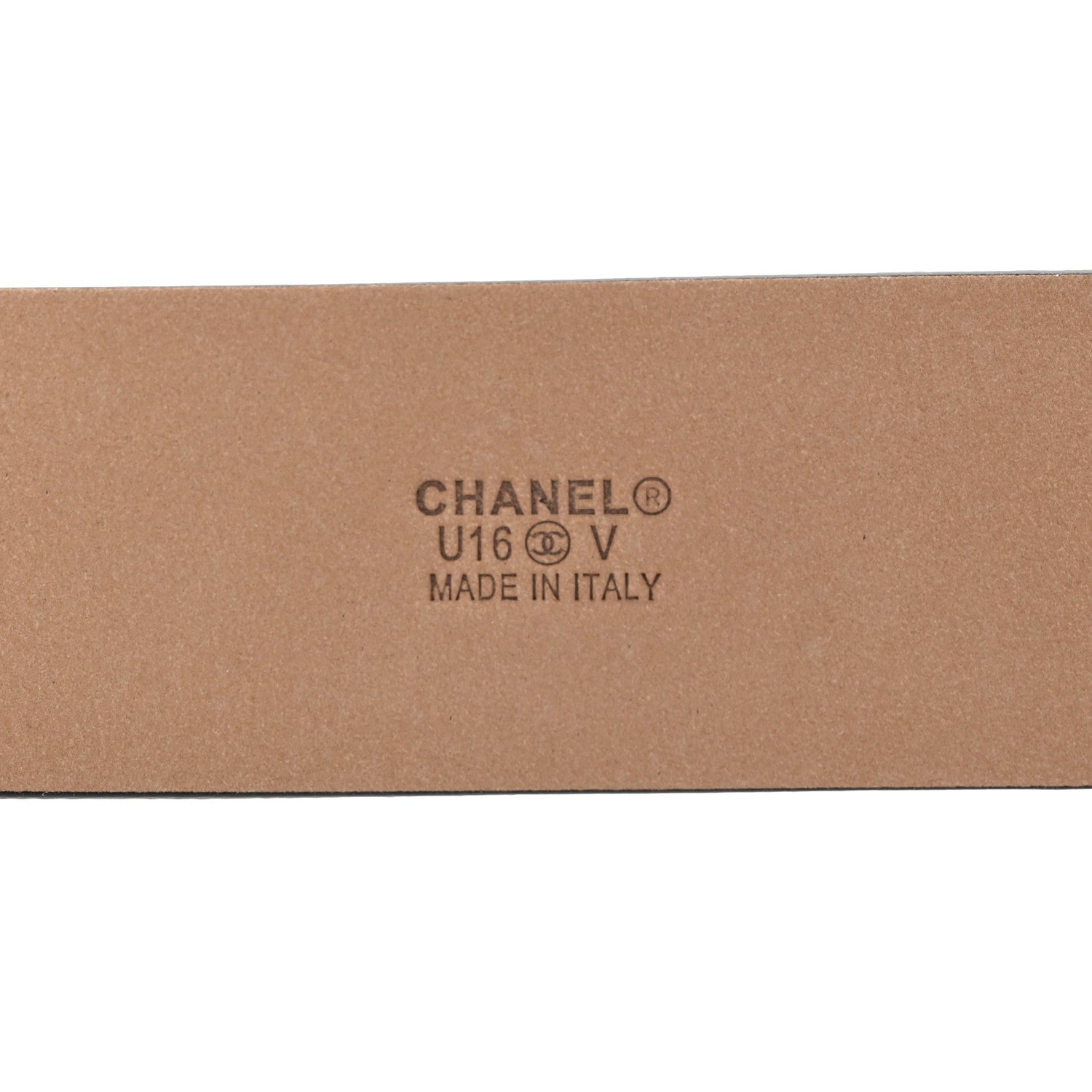 Chanel Calfskin Belt 95 38 Black 5 of 7