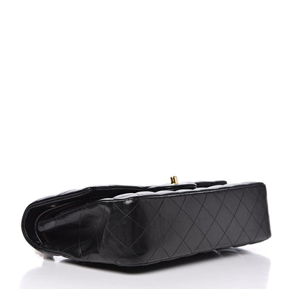 Chanel Lambskin Quilted Medium Double Flap Black 4 of 16