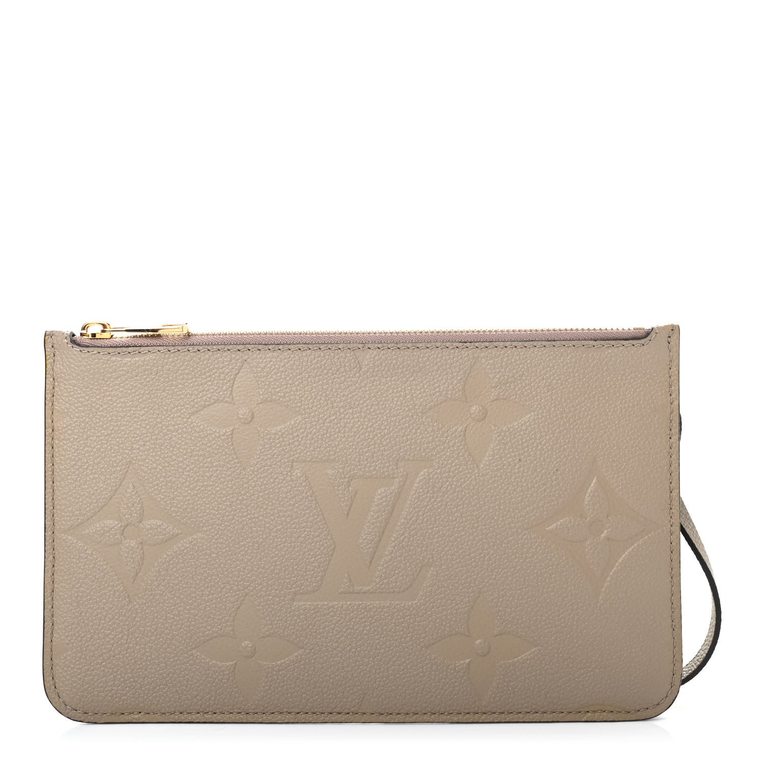 Louis Vuitton Empreinte Monogram Giant Neverfull MM Pochette Tourterelle 1 of 7