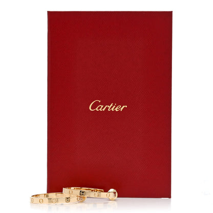 Cartier 18K Yellow Gold Large LOVE Hoop Earrings 5 of 5