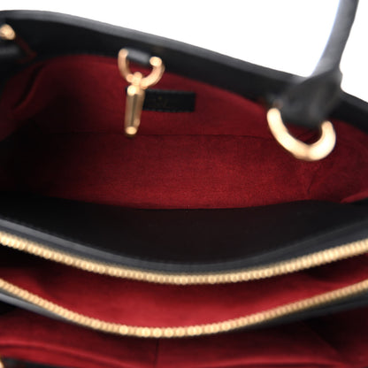 Louis Vuitton Empreinte Monogram Giant Montaigne BB Black Beige 6 of 11