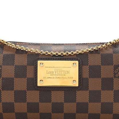 Louis Vuitton Damier Ebene Eva Clutch 8 of 8