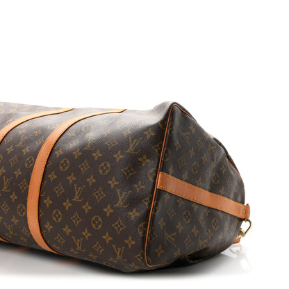 Louis Vuitton Monogram Keepall Bandouliere 55 9 of 9