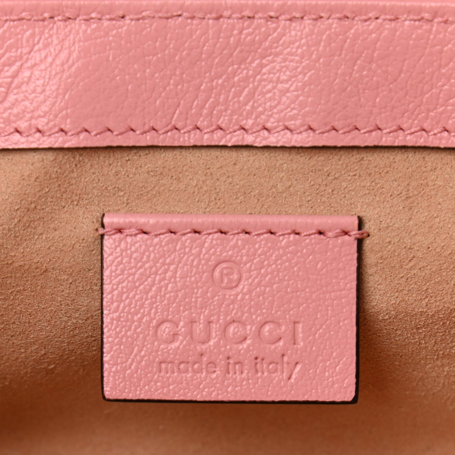 Azalea Calfskin Enamel Matelasse Diagonal Super Mini Torchon GG Marmont Shoulder Bag New Cherry Red Wild Rose