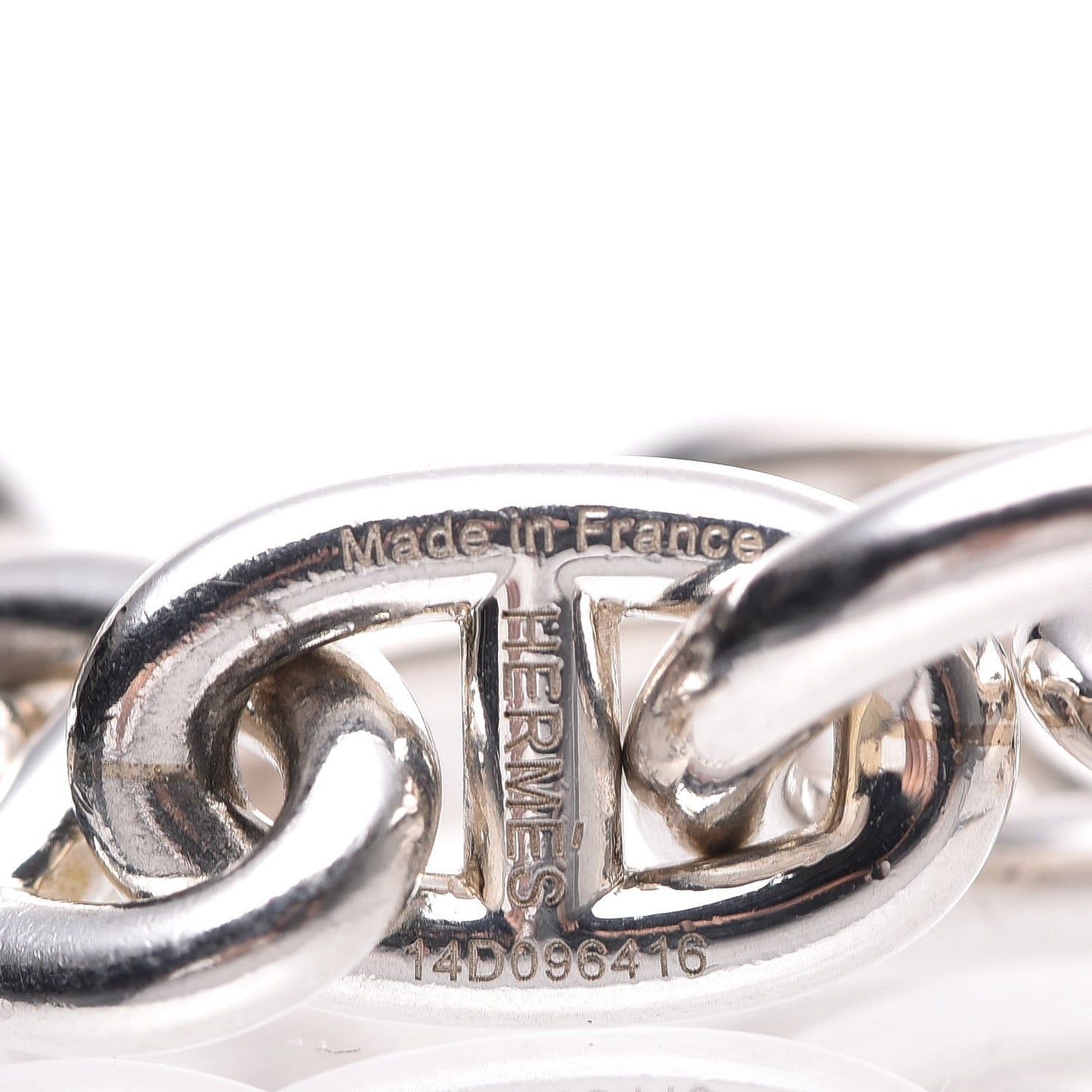 Sterling Silver Small Chaine D'Ancre Bracelet 18