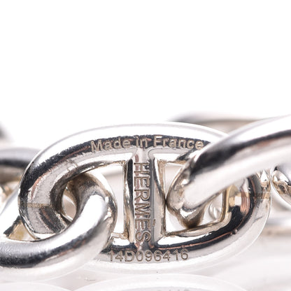 Hermes Sterling Silver Small Chaine D'Ancre Bracelet 18 5 of 6