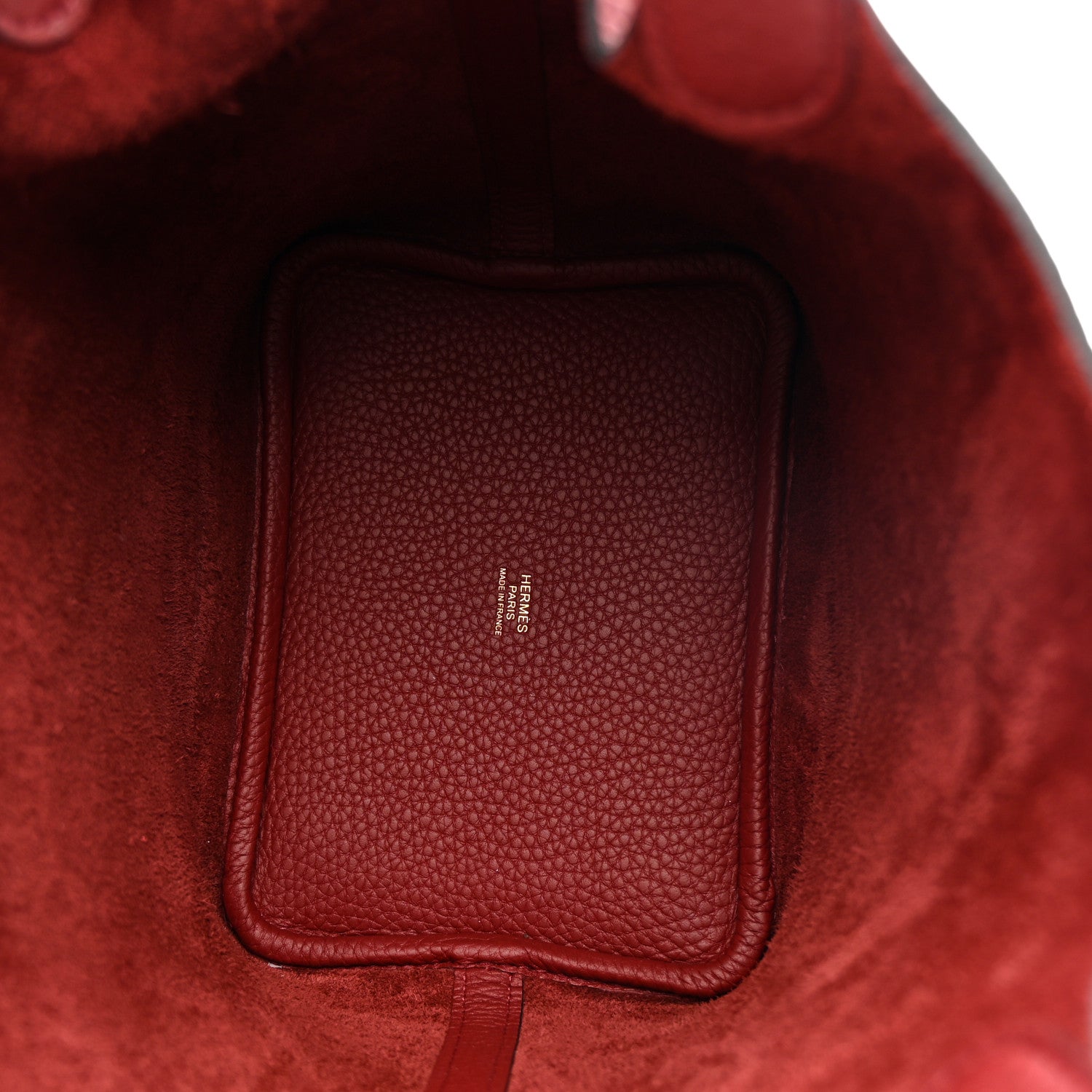 Hermes Taurillon Clemence Picotin Lock 18 PM Rouge H 5 of 11