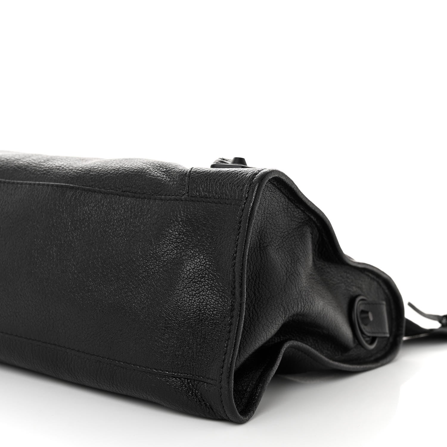Balenciaga Chevre Black Metallic Edge Hardware City Black 10 of 10