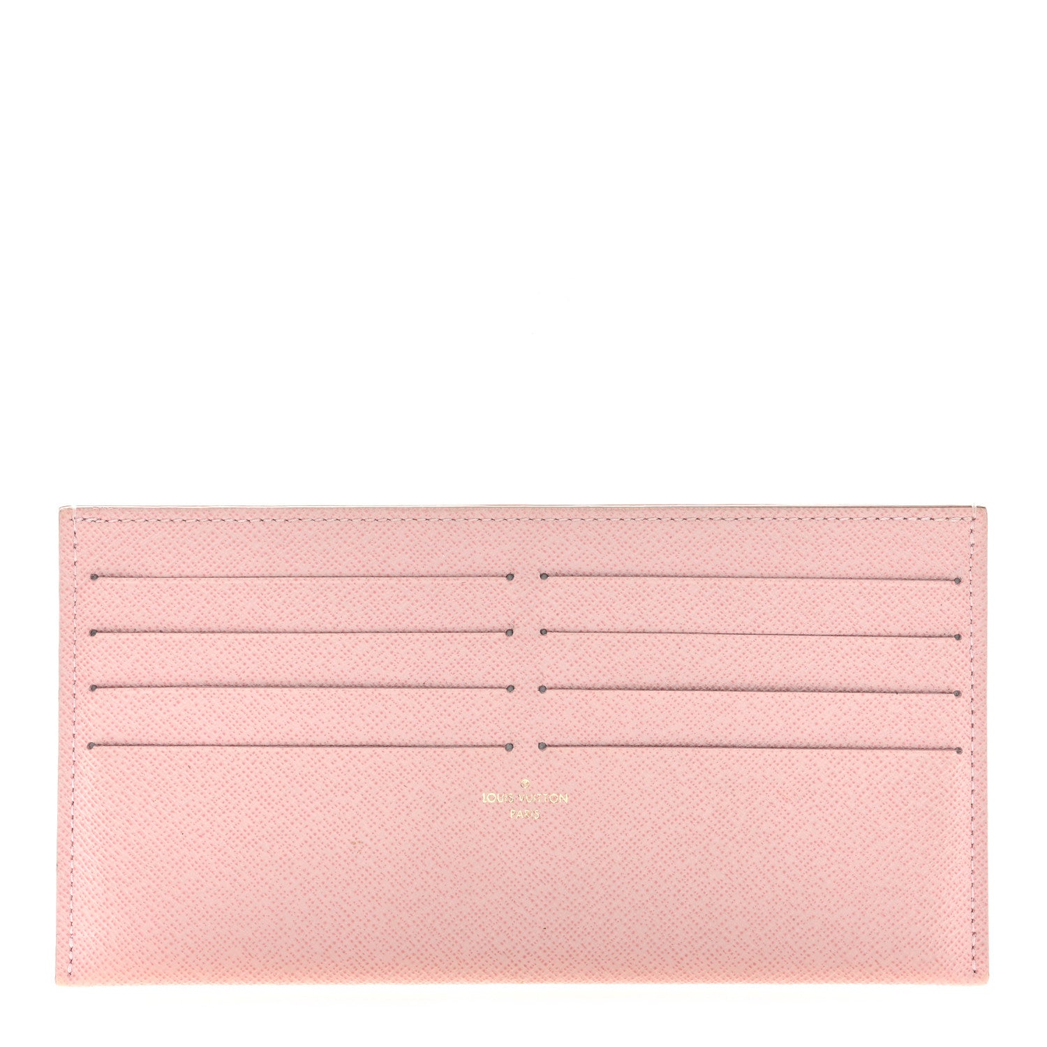 Louis Vuitton Calfskin Felicie Card Holder Insert Rose Ballerine 1 of 6