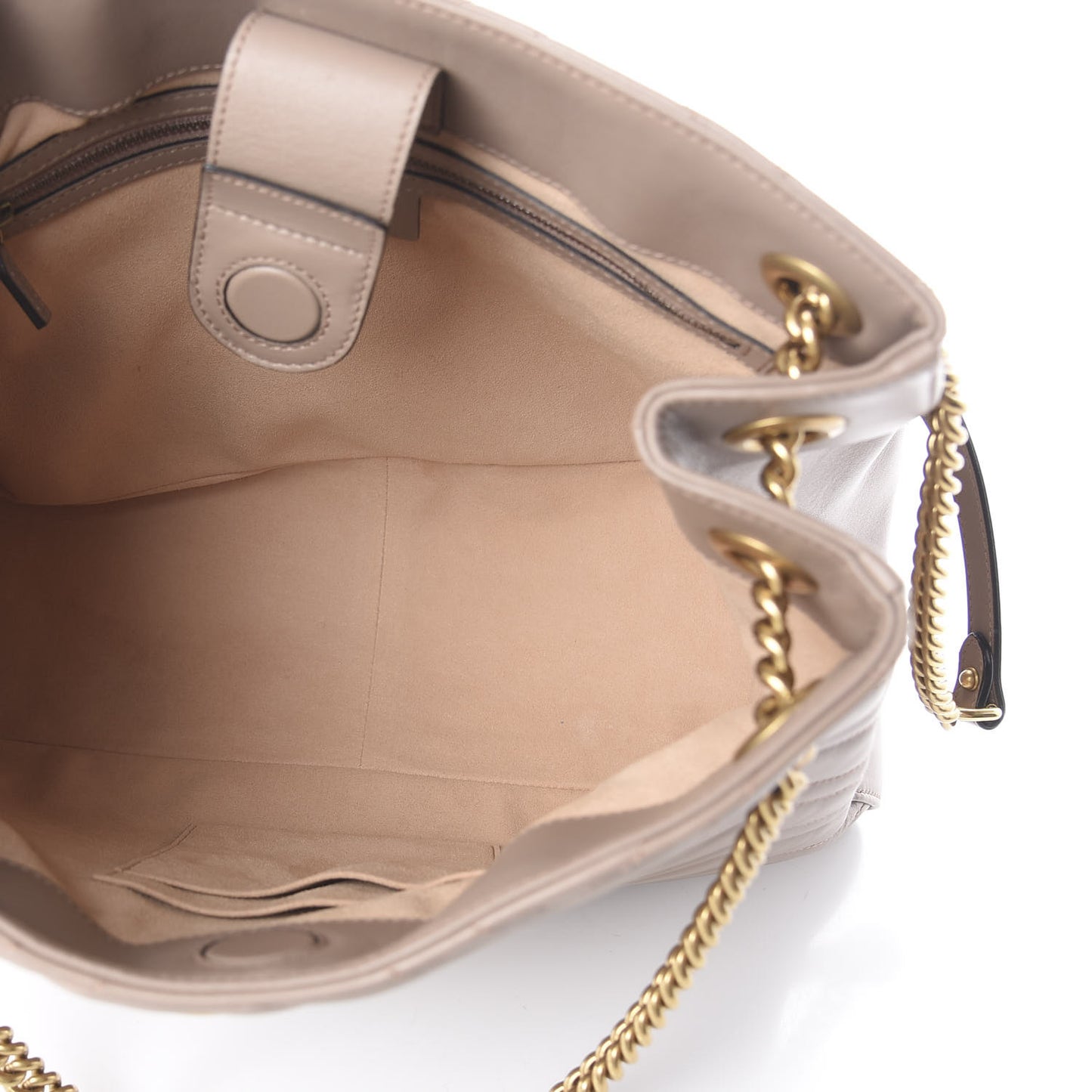 Calfskin Matelasse Medium GG Marmont Shoulder Tote Bag Porcelain Rose