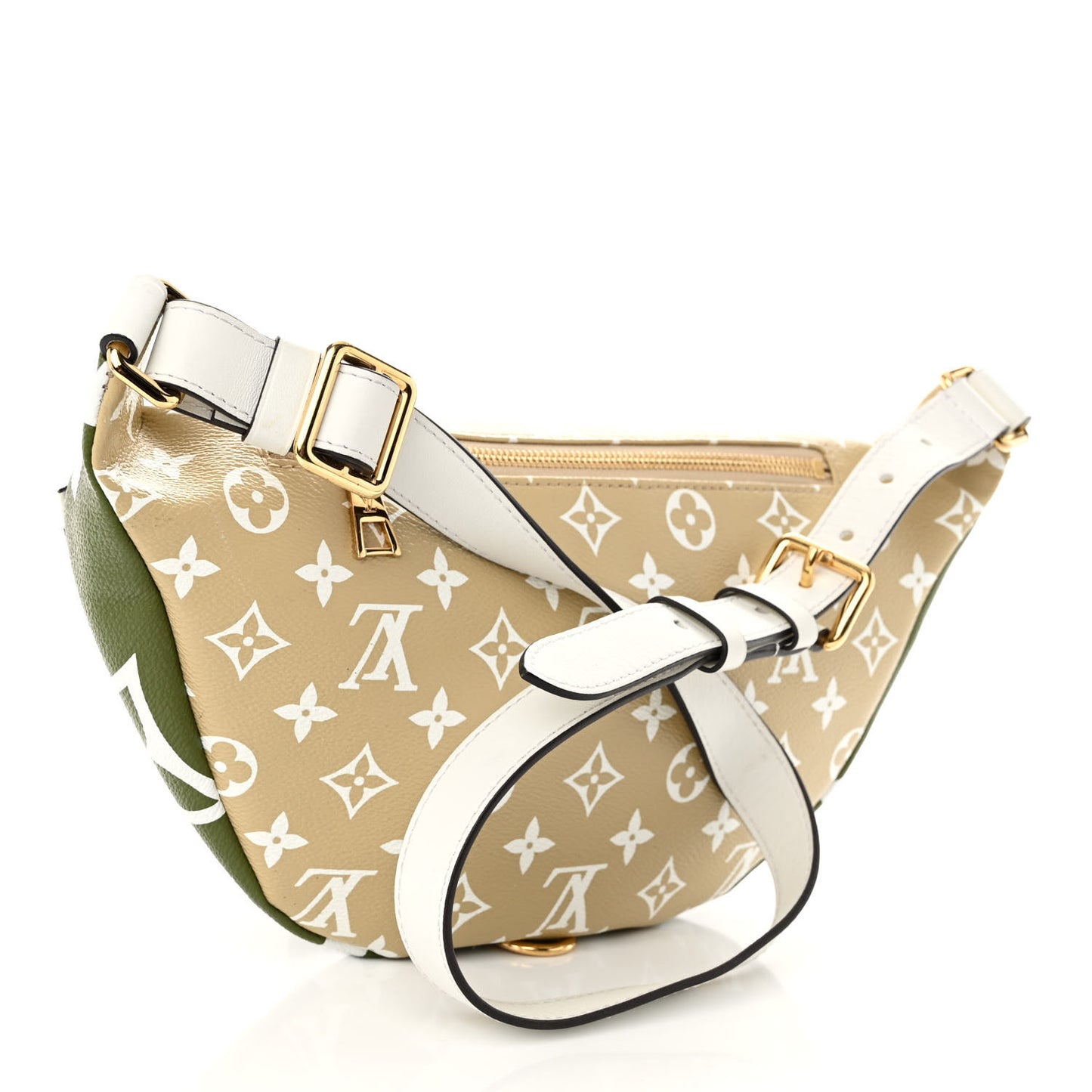 Monogram Giant Bumbag Kaki Beige