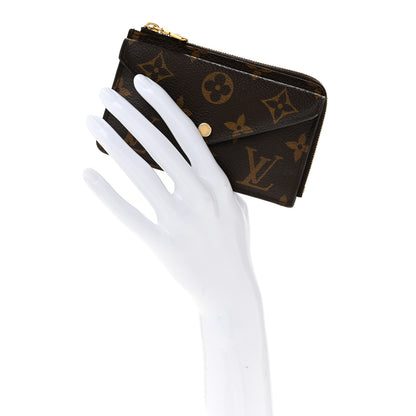 Louis Vuitton Monogram Recto Verso Card Holder Black 2 of 12