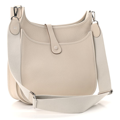 Hermes Taurillon Clemence Evelyne III GM Nata 3 of 9