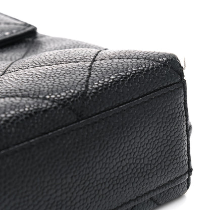 Chanel Caviar Quilted Flap Clutch Black 11 of 11