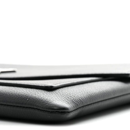 Louis Vuitton Soft Calfskin My Lockme Chain Pochette Black 17 of 17